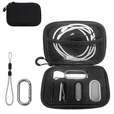 Travel Case for Plaud NotePin S/Plaud NotePin Voice Recorder and Charging Dock Accessories,Shockproof Carrying Bag - Includes Case OnlyBlack