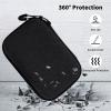 Travel Case for Plaud NotePin S/Plaud NotePin Voice Recorder and Charging Dock Accessories,Shockproof Carrying Bag - Includes Case OnlyBlack view 4