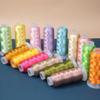 150D 0.2mm Ice Silk Tassel Thread Embroidery Sewing Thread Bracelet Braided Nylon Cord 1900Meters Each Spool view 2