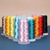 150D 0.2mm Ice Silk Tassel Thread Embroidery Sewing Thread Bracelet Braided Nylon Cord 1900Meters Each Spool view 3