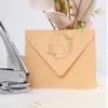 Custom Wedding Embosser Stamp - Personalized Monogram Embosser, Custom Initials Embossing Seal, Invitation Embossering Stamp view 1