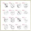 Custom Wedding Embosser Stamp - Personalized Monogram Embosser, Custom Initials Embossing Seal, Invitation Embossering Stamp view 3