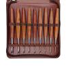 9Pcs Wood Handle Crochet Hook 3.5mm-8.0mm Ergonomic Crochet Needle for Beginner Knitting Crocheting Sweater Scarf Gloves Professional Needle view 3