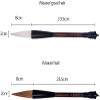 calligraphy pens brush pens Watercolor Kanji Drawing Brush for Beginners with Introduction - Beginner Level,Wolf Goat Hair(Color:Wolf Hair) view 2