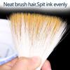 calligraphy pens brush pens Watercolor Kanji Drawing Brush for Beginners with Introduction - Beginner Level,Wolf Goat Hair(Color:Wolf Hair) view 3