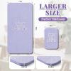 Drydiet 2 Pcs Sewing Machine Muffling Mat Pedal Sewing Mat Reduce Vibrations Noise No Slip Machine Accessories for Quilting (17'' X 36'' and 9'' X 14'',Lavender Purple) view 2