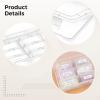 3-Piece Bead Organizer Set, Transparent Plastic Storage Box with Dividers, Ideal for Beads, Jewelry, Crafts, and Nails view 2