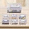 3-Piece Bead Organizer Set, Transparent Plastic Storage Box with Dividers, Ideal for Beads, Jewelry, Crafts, and Nails view 3