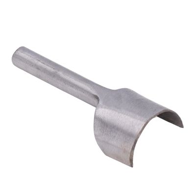 Half Round Cutter Punch Tool Steel Arc Shaped DIY Belt End Punches for Leather Craft Handwork Durable Professional Leatherworking Tools Semicircle Punch 4 Inch (40mm)