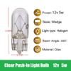 (2 PCS) Sewing Machine Push in Clear Light Bulb (12V/ 5W) fits for Brother Baby Lock Singer Elna -Replace XA2037001, XA2037051, 479001, 479001-10 view 2