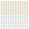 YELARXI Letter Charm A-Z Initial Alphabet Pendant Alloy Capital Charm, Fit for Jewelry Making Bracelets DIY Necklace - S (100 Pack, Bright Silver/Dark Gold) view 1