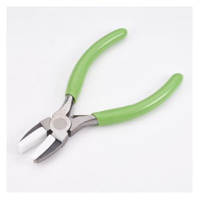 Carbon Steel Jewelry Pliers Flat Nose Plier Making Tools(135x79x10mm)