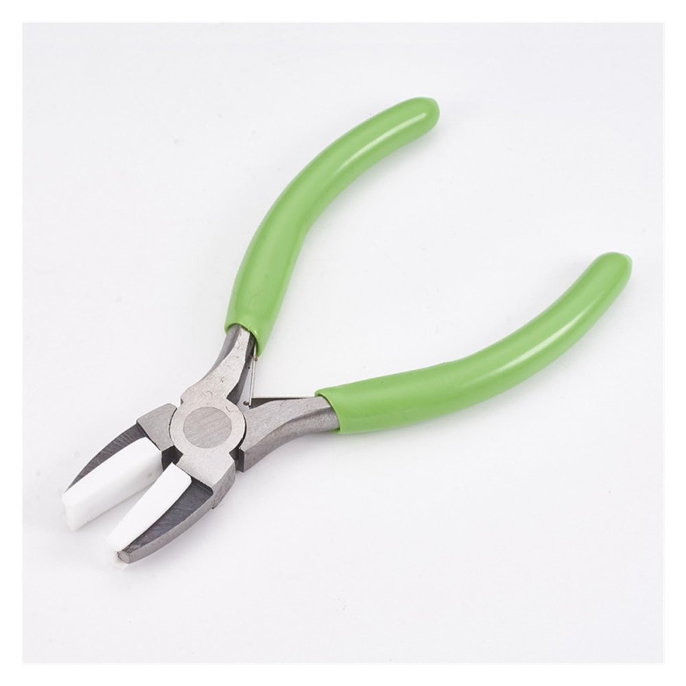 Carbon Steel Jewelry Pliers Flat Nose Plier Making Tools(135x79x10mm)