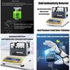 Gold Purity Analyser & Density Meter - Authenticity Tester for Gold, Silver, Platinum, Palladium - High Precision 600K Precious Metal Densimeter view 3