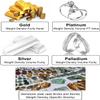 Gold Purity Analyser & Density Meter - Authenticity Tester for Gold, Silver, Platinum, Palladium - High Precision 600K Precious Metal Densimeter view 4