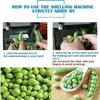 DYKKLKQ Electric Pea Shelling Machine Commercial Semi Automatic Bean and Pea Shelling Machine Bean Shelling Machine Pea Shelling Machine view 4