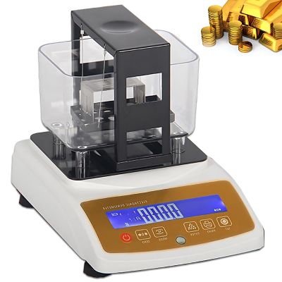 Gold Purity Tester & Electronic Densimeter Kit 0.01g/cm Precision for Precious Metals, LCD Display, Ideal for Jewelry & Coin Assessment, 120K Accuracy
