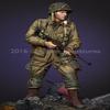 Alpine Miniatures 1/16 WW2 American 101st Airborne Division Screaming Eagles Soldier Resin Kit AM16032 (People) view 2