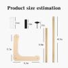 Adjustable Embroidery Stand,Needlepoint Stand,Embroidery Holder Stands with 2 Size Rods (11.8" & 15.7") ,Perfect Cross Stitch Stand for Sewing,Needlepoint,and Quilting Projects view 2
