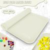 Silicone Art Mat for Crafts, 24" x 16" Painting Mat for Kids with Raised Sides to Stay Tidy, Paint Craft Mats for Clay, Resin, Slime, Jewelry-Making & Crafts Creation (White) view 3