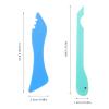 BESTonZON 1 Set Copper Foil Hand Foiler: Stained Glass Hand Foiling Tool - Includes 2.28cm & 0.64cm Foil Sizes - Foiler Tool for Crafting and Glass Art Details view 2