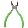 A1DFDFGOQSFG Pliers Tools Pliers Flat Nose Pliers 5.3" Flat Nose Pliers with Plastic Jaw White Carbon Steel Heavy Duty view 4