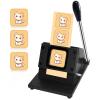 2.48''x2.48''Square Paper Punch,Heavy-Duty Square Hole Punch, Die Cutter for Paper, Photos DIY Handicrafts view 1
