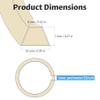 FOCMKEAS 2 Pcs M52 Industrial Sewing Machine Belt Inner Perimeter 52 inch Rubber Triangle V-Belt Treadle Sewing Machine Replacement Belts for Drive Systems in Textile, Printing Equipment Industries view 2