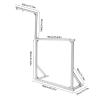 Tufting Frame Rug Making Kit, 35.43 Inch Aluminium Alloy Tufting Frame, Rug Tuftings Frames for Carpets, Tapestry Making, Sewing view 2