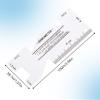 4Pcs Sewing Measuring Tools, 2" Mini Seam Allowance Ruler for Sewing Multi-Inches Aluminium & Acrylic Quilting Templates for DIY Craft (Acrylic Ruler Has Protective Film Please Tear It) view 3