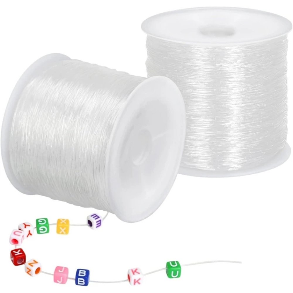 Bracelet String 8pcs 0.2-1mm Nylon String Crystal Beading Cord Thread for DIY Craft Jewelry Making Supplies Bracelet for Bracelets(0.7mm x 10m)