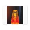 Color Degrade of Lava Lamps Matte Canvas Wall Art 24 * 18 Inch Made in USA view 1