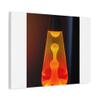 Color Degrade of Lava Lamps Matte Canvas Wall Art 24 * 18 Inch Made in USA view 2