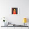 Color Degrade of Lava Lamps Matte Canvas Wall Art 24 * 18 Inch Made in USA view 3