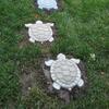 ESiiFuu Concrete Molds DIY Unique Turtle Shape Stepping Stone Molds Reusable Personalized Garden Decor Tortoise Pavement Mold for Pathway Turtle Stepping Stones view 2