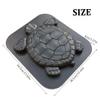ESiiFuu Concrete Molds DIY Unique Turtle Shape Stepping Stone Molds Reusable Personalized Garden Decor Tortoise Pavement Mold for Pathway Turtle Stepping Stones view 3