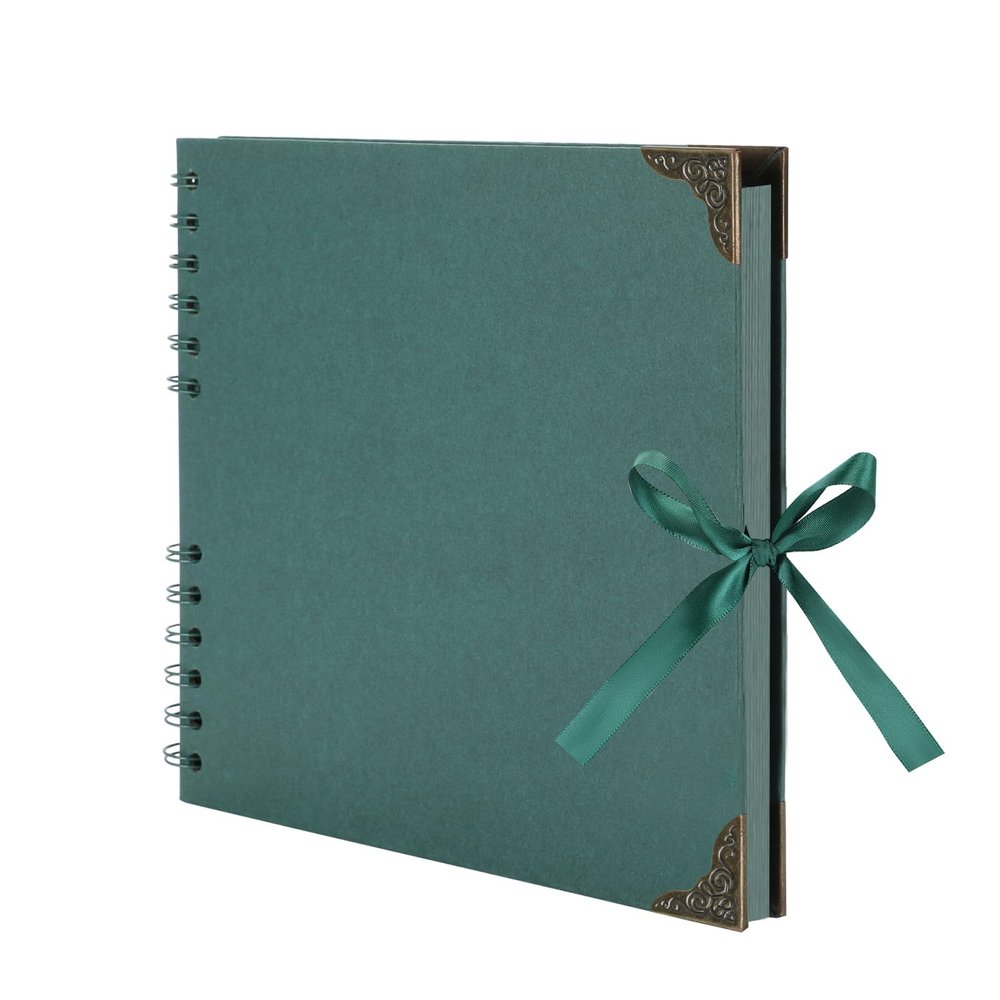 LOYALBOOK 8 x 8 inch DIY Scrapbook Album 60Pages For Wedding Family Photo