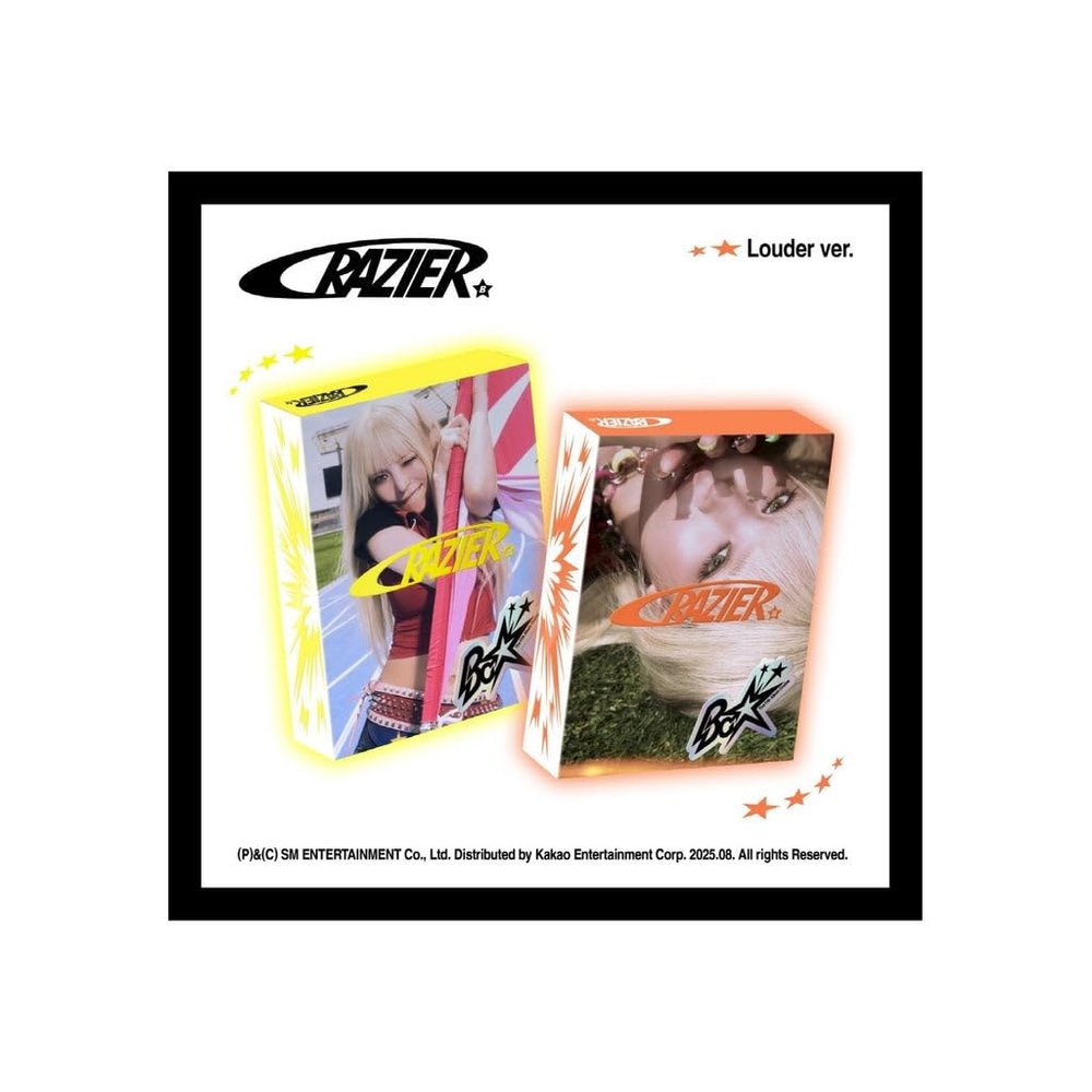 BoA - Crazier [Louder ver.] 11th Album (Random ver.)