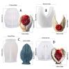 DIMITU Flower Wing Candle Mould Silicone Molds Ornament Castings Molds Handmade Plasters Moulds Craft Supplies view 3
