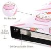 YANENDIE Photo Album Self Adhesive 2x3 4x6 5x7 6x8 Pictures, Sweet Berry Swirl Scrapbook Album DIY Scrap Book 40 Sticky Pages for Family Travel Wedding Baby view 4
