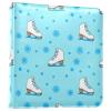 YANENDIE Photo Album Self Adhesive 2x3 4x6 5x7 6x8 Pictures, Ice Skates and Snowflakes Scrapbook Album DIY Scrap Book 40 Sticky Pages for Family Travel Wedding Baby view 1