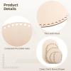 Kronabelle Crochet, Weaving Crafts, 5 Sizes, Round & Oval Bases, 5 Pcs Wooden Basket Bottom, Pre-Drilled Holes, Smooth, 2 Mm Thick Wooden Board, DIY Storage Baskets view 2