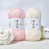 100g Medium Thick Acrylic Cotton Yarn - Hand-Woven DIY Crochet Scarf Wool Ball for Knitting and Crafting(Turmeric) view 4