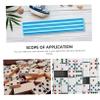 CORHAD Flexible DIY Silicone Mold for Domino Storage Box Reusable Resin Casting Mold with Three Design Tear Resistant Crystal Epoxy for Handmade Domino Rack view 4