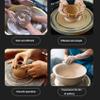 BWPURWDFH Electric Pottery Wheel Ceramic Machine for Adults and Kids 250W350W Pottery Wheel Machine Clay Ceramic Shaping Forming DIY Art Craft Tool Kit (350w Singlecontrol) view 2