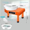 BWPURWDFH Electric Pottery Wheel Ceramic Machine for Adults and Kids 250W350W Pottery Wheel Machine Clay Ceramic Shaping Forming DIY Art Craft Tool Kit (350w Singlecontrol) view 3