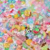 FULUSODO 120 Pcs Embellishments Cute Set, Flat Back Bulk Mixed Resin Set Ornament Scrapbooking view 2
