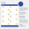 Avery Printable Rounded Corner Postcards with Sure Feed Technology, Pre-Printed Gold Lace Trim Pattern, Matte White, 4.25" x 5.5", Laser & Inkjet Compatible, 20 Total view 3
