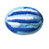 250g Thick Ice Strip Yarn Blanket - Hand-Knitted Chenille Cushion for Pets, DIY Thread for Scarves and Hats, Soft Extra Thick Wool Ball(Fresh Blue) view 1
