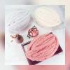 250g Thick Ice Strip Yarn Blanket - Hand-Knitted Chenille Cushion for Pets, DIY Thread for Scarves and Hats, Soft Extra Thick Wool Ball(Fresh Blue) view 2